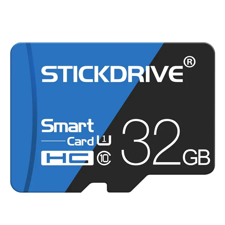 Thẻ nhớ TF (Micro SD) xanh đen tốc độ cao U1 STICKDRIVE 32GB, 32GB