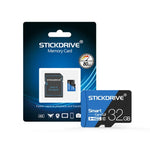 Thẻ nhớ TF (Micro SD) xanh đen tốc độ cao U1 STICKDRIVE 32GB, 32GB