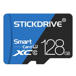 Thẻ nhớ STICKDRIVE 128GB tốc độ cao U3 xanh đen TF (Micro SD), 128GB