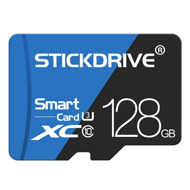 Thẻ nhớ STICKDRIVE 128GB tốc độ cao U3 xanh đen TF (Micro SD), 128GB