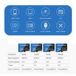Thẻ nhớ STICKDRIVE 128GB tốc độ cao U3 xanh đen TF (Micro SD), 128GB
