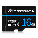 Thẻ nhớ MICRODATA 16GB U1 màu xanh dương sọc và đen TF (Micro SD), 16GB