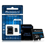 Thẻ nhớ MICRODATA 128GB U3 màu xanh dương sọc và đen TF (Micro SD), 128GB
