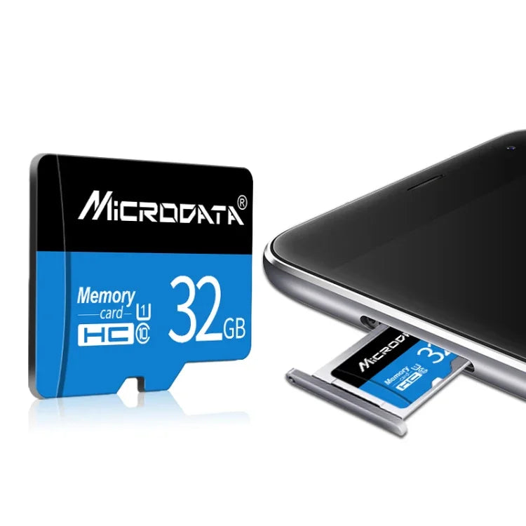 Thẻ nhớ MICRODATA 64GB U3 màu xanh dương và đen TF (Micro SD), 64GB