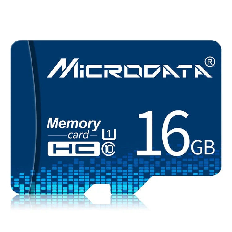 Thẻ nhớ MICRODATA 16GB U1 màu xanh TF (Micro SD), 16GB