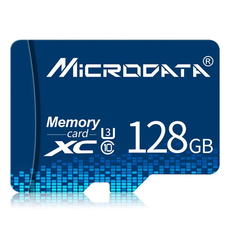Thẻ nhớ MICRODATA 128GB U3 màu xanh dương TF (Micro SD), 128GB