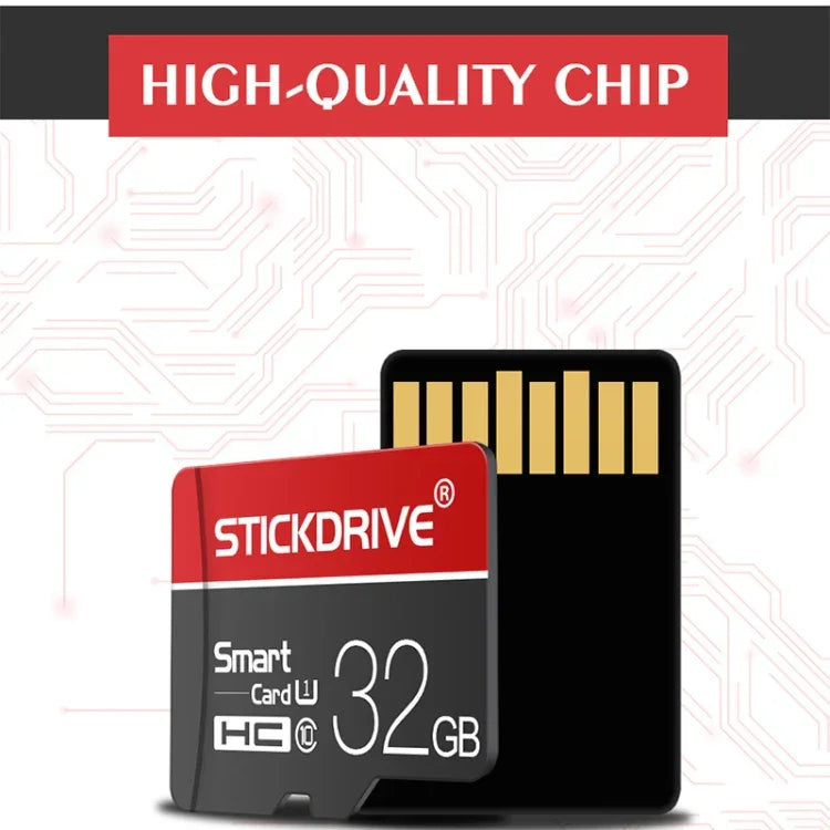 Thẻ nhớ STICKDRIVE 128GB U3 màu trắng viền đỏ và đen TF (Micro SD), 128GB