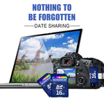 Thẻ nhớ Microdrive 16GB tốc độ cao lớp 10 SD cho tất cả thiết bị kỹ thuật số có khe cắm thẻ SD, 16GB