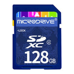 Thẻ nhớ Microdrive 128GB tốc độ cao lớp 10 SD cho tất cả thiết bị kỹ thuật số có khe cắm thẻ SD, 128GB