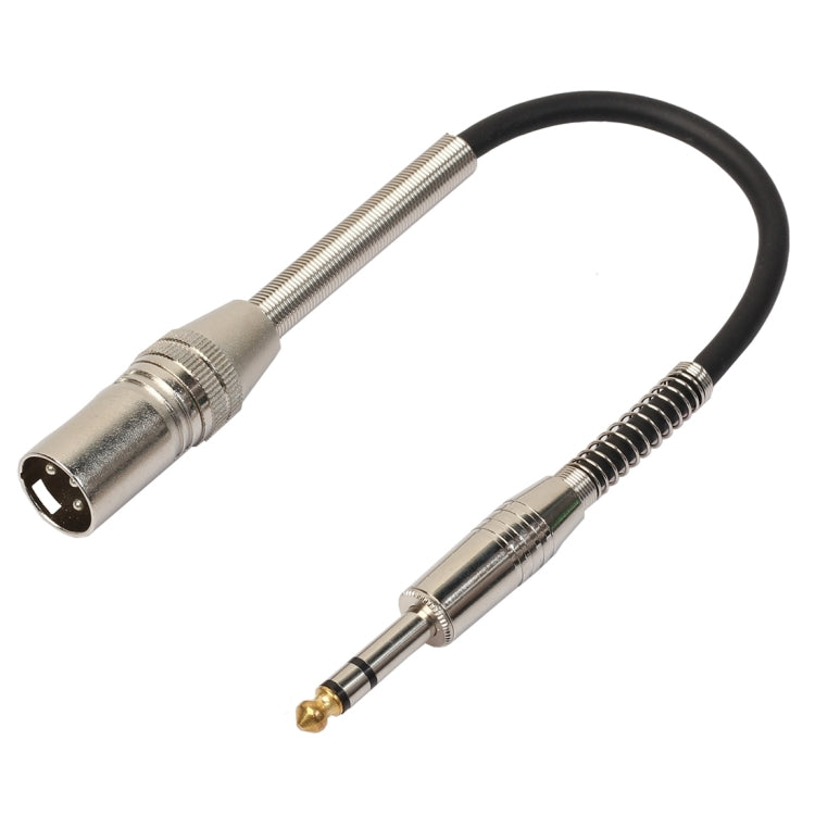 Dây cáp âm thanh micro stereo XLR 3 chân đực sang cắm cái 1/4 inch (6.35mm) dài 30cm, BK2077KM