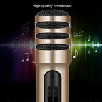 Micro Thu Âm BGN-C7 Condenser Microphone Hai Điện Thoại Di Động Karaoke Hát Trực Tiếp Micro Có Card Âm Thanh Tích Hợp