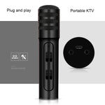 Micro Thu Âm BGN-C7 Condenser Microphone Hai Điện Thoại Di Động Karaoke Hát Trực Tiếp Micro Có Card Âm Thanh Tích Hợp