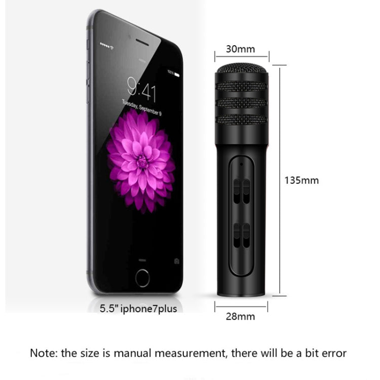 Micro Thu Âm BGN-C7 Condenser Microphone Hai Điện Thoại Di Động Karaoke Hát Trực Tiếp Micro Có Card Âm Thanh Tích Hợp