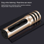 Micro Thu Âm BGN-C7 Condenser Microphone Hai Điện Thoại Di Động Karaoke Hát Trực Tiếp Micro Có Card Âm Thanh Tích Hợp