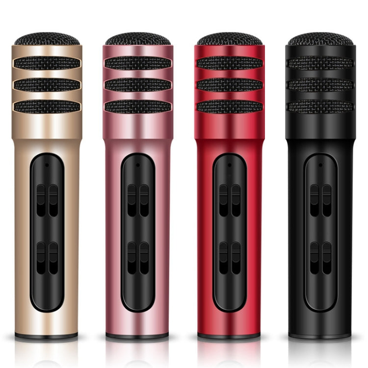 Micro Thu Âm BGN-C7 Condenser Microphone Hai Điện Thoại Di Động Karaoke Hát Trực Tiếp Micro Có Card Âm Thanh Tích Hợp