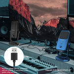 Micro Thu Âm Studio Đa Chức Năng Yanmai SF-900 Bốn Hướng Có Chân Đế Bàn