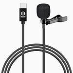 Micro lavalier tụ điện giảm tiếng ồn thông minh YICHUANG YC-LM10 USB-C / Type-C, chiều dài cáp: 1.5m, YC-LM10