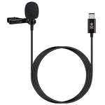 Micro lavalier tụ điện giảm tiếng ồn thông minh YICHUANG YC-LM10 USB-C / Type-C, chiều dài cáp: 1.5m, YC-LM10