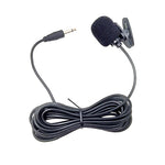 ZJ002MR Mono Cắm Thẳng 3.5mm Micro Không Dây Dẫn Hướng Dẫn Viên Du Lịch Loa Phát Thanh Micro Có Dây Lavalier, Chiều dài: 3m, Mono 3.5mm