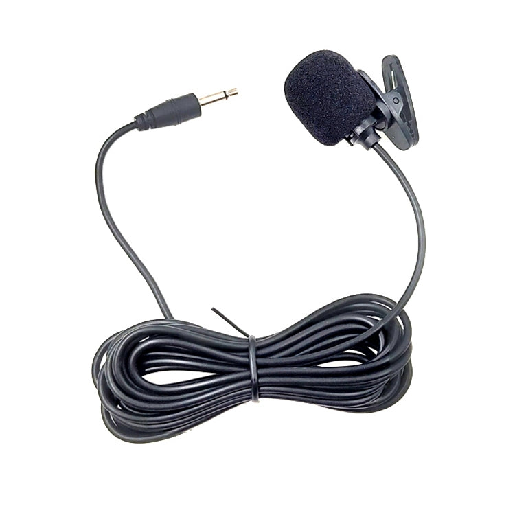 ZJ002MR Mono Cắm Thẳng 3.5mm Micro Không Dây Dẫn Hướng Dẫn Viên Du Lịch Loa Phát Thanh Micro Có Dây Lavalier, Chiều dài: 3m, Mono 3.5mm