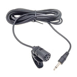 ZJ002MR Mono Cắm Thẳng 3.5mm Micro Không Dây Dẫn Hướng Dẫn Viên Du Lịch Loa Phát Thanh Micro Có Dây Lavalier, Chiều dài: 3m, Mono 3.5mm
