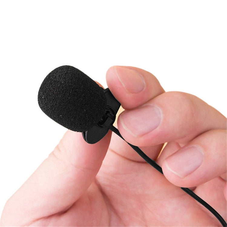 ZJ002MR Mono Cắm Thẳng 3.5mm Micro Không Dây Dẫn Hướng Dẫn Viên Du Lịch Loa Phát Thanh Micro Có Dây Lavalier, Chiều dài: 3m, Mono 3.5mm