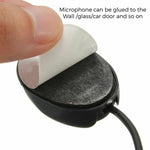 ZJ010MR Mono Cắm Góc 3.5mm Micro Ngoài Dán Loa Định Vị GPS Xe Hơi Bluetooth, Chiều dài: 3m, 3.5mm