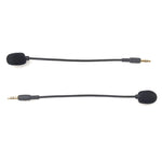 ZJ033MR-03 Tai nghe chơi game cắm thẳng 3.5mm stereo dài 19cm, micro thu âm trực tiếp, cáp stereo thẳng 19cm