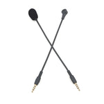 ZJ033MR-03 Tai nghe chơi game cắm thẳng 3.5mm 4 chân dài 19cm, micro thu âm trực tiếp, cáp 4 chân thẳng 19cm