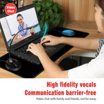 Microphone máy tính USB uốn cong 360 độ không cần driver HXSJ F12, chiều dài cáp: 2.2m