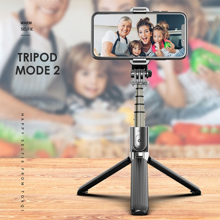 Chân đế tự sướng Bluetooth gập hợp kim nhôm L03, L03 Trắng, L03 Đen