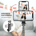 Chân đế tự sướng Bluetooth gập hợp kim nhôm L03, L03 Trắng, L03 Đen