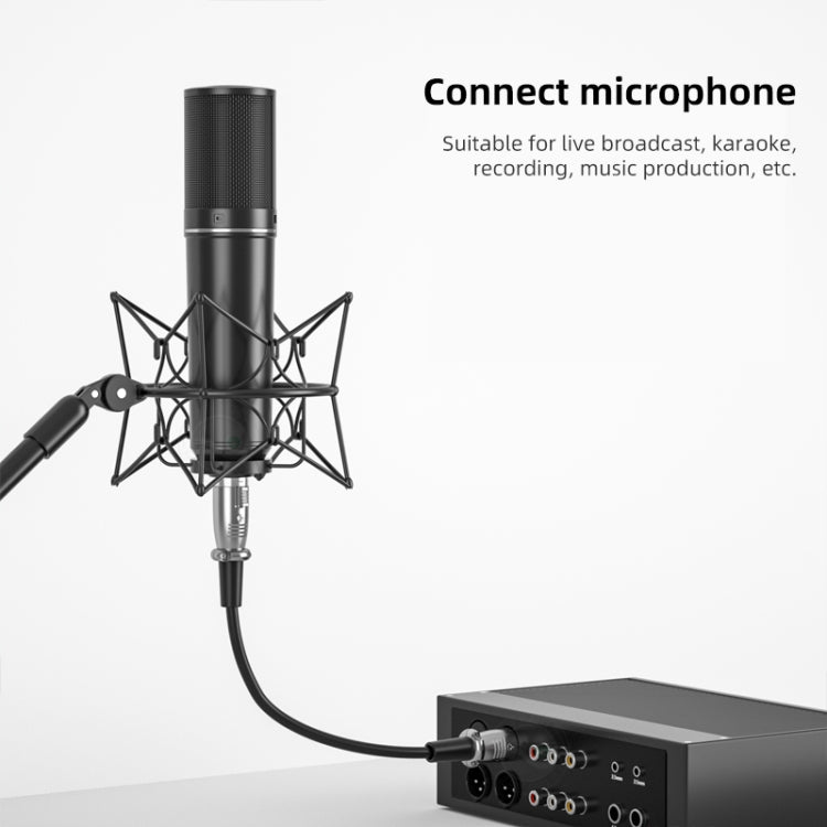 Dây cáp micro 5m XLR 3 chân đực sang XLR cái, dài 5m