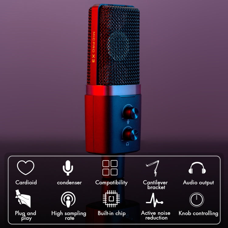 Bộ micro thu âm USB Yanmai X3, X3