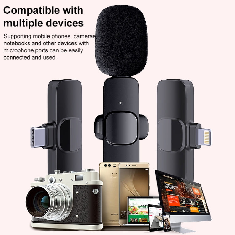 Micro không dây cài áo giao diện Type-C / USB-C, Type-C
