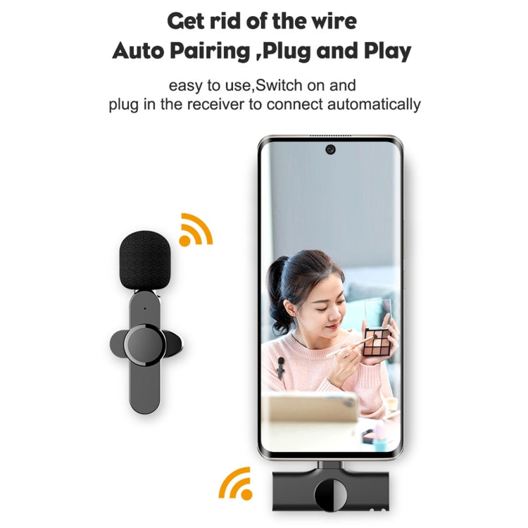 Micro không dây cài áo phát trực tiếp giao diện Type-C / USB-C, Type-C