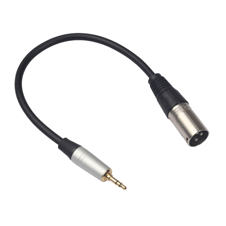 Dây cáp âm thanh 3.5mm đực sang XLR đực TC210KM173, Chiều dài: 0.3m, 3.5mm đực sang XLR đực