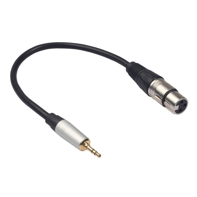 Dây cáp âm thanh 3.5mm đực sang XLR cái TC210KF183, Chiều dài: 0.3m, 3.5mm đực sang XLR cái