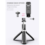 Gậy tự sướng chân máy đa năng điều chỉnh Bluetooth L02 dài 100cm