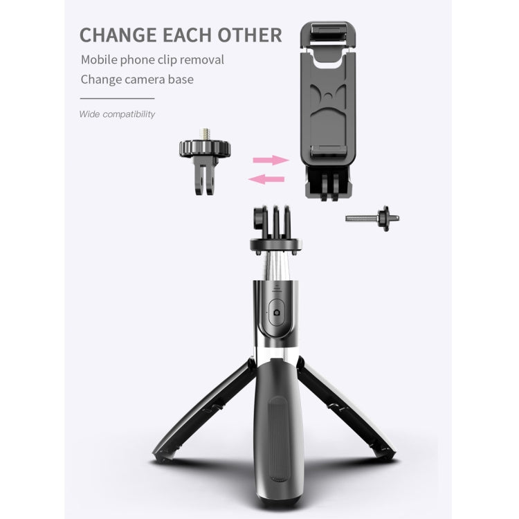 Gậy tự sướng chân máy đa năng điều chỉnh Bluetooth L02 dài 100cm