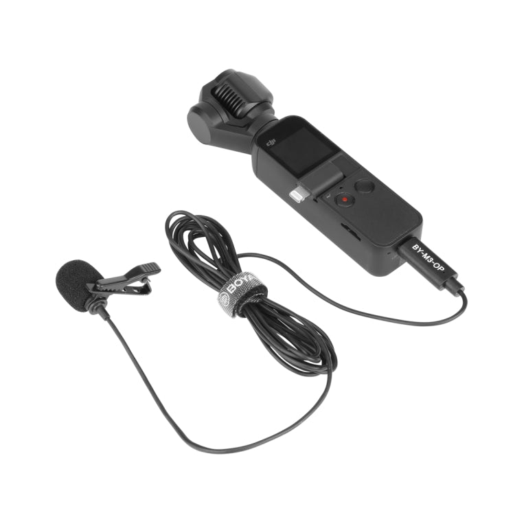 BOYA BY-M3-OP Microphone Lavalier kỹ thuật số kẹp cho DJI OSMO Pocket, BY-M3-OP