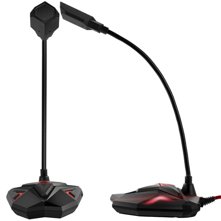 Microphone chơi game cảm ứng G55 có đèn báo LED