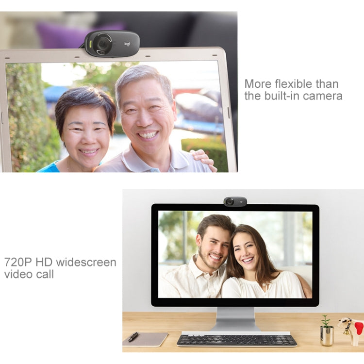 Webcam Logitech HD C310 gọi video HD 720p dễ dàng và rõ nét