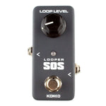 Bàn đạp hiệu ứng đơn kênh ghi vòng lặp SOS mini KOKKO FLP2, FLP2