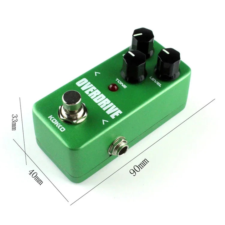 Pedal Hiệu Ứng Đàn Guitar Điện Mini KOKKO FOD3 Âm Ống Quá Tải Monoblock, FOD3