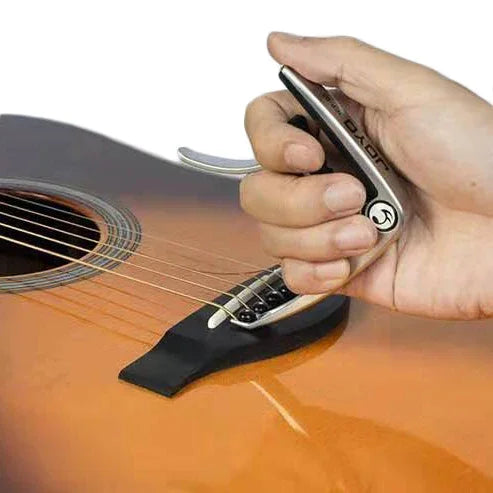 Capo đàn guitar JOYO JCP-03 bằng hợp kim kẽm đa năng cho đàn acoustic và Ukulele, JCP-03