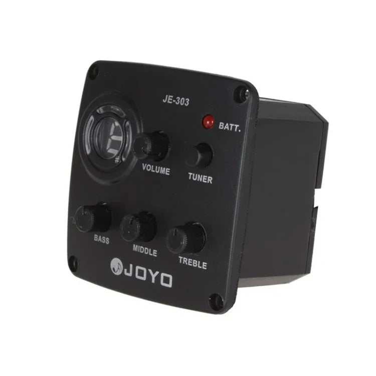 Bộ thu âm đàn guitar JOYO JE-303 với EQ 3 băng tần, Preamp, Tuner và chức năng chỉnh dây, JE-303