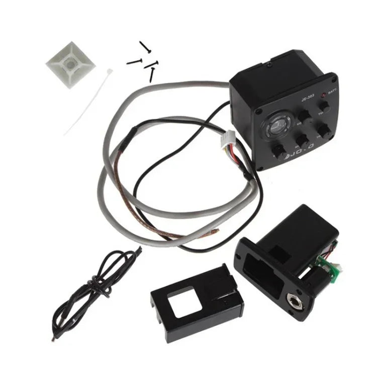 Bộ thu âm đàn guitar JOYO JE-303 với EQ 3 băng tần, Preamp, Tuner và chức năng chỉnh dây, JE-303