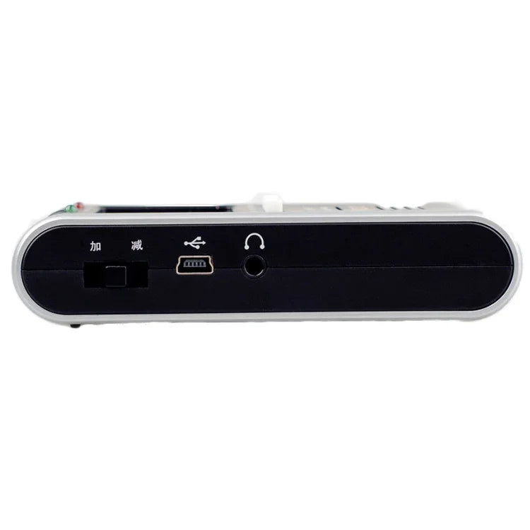 Máy đếm nhịp điện tử LED mini cầm tay JOYO JM-90 có thể sạc lại, kẹp gắn, bộ tạo âm, tuner cho guitar, violin, ukulele, JM-90 (Đen), JM-90 (Trắng)
