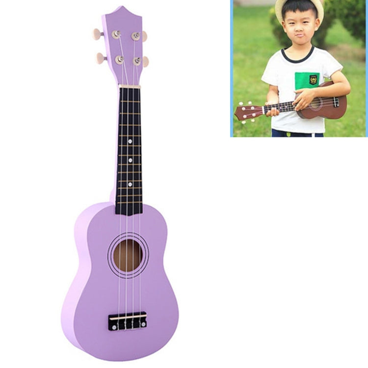 Đàn ukulele gỗ bass 21 inch HM100, Nhạc cụ giáo dục âm nhạc cho trẻ em